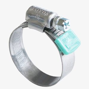 แคลมป์รัดสายยาง Safety SB ทนสนิม (สแตนเลสทั้งหมด) – Safety TYPE SB #SB-120 (105-120)
